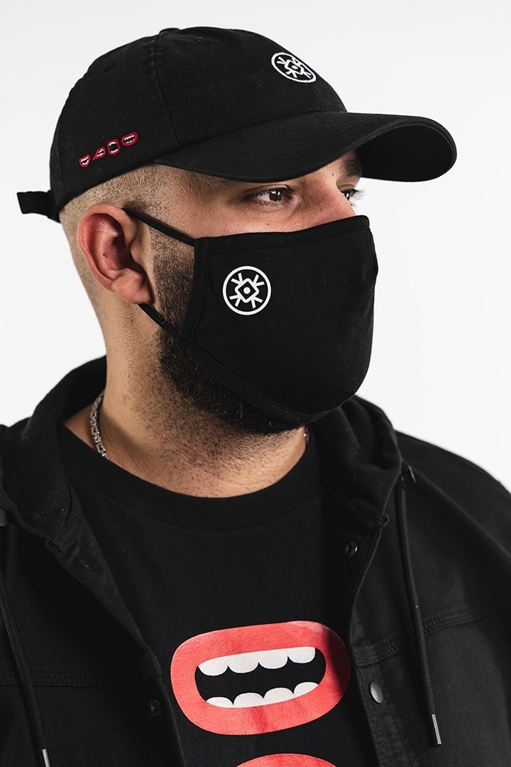 Black Mask with Logo - BERYWAM Beatbox World Champions