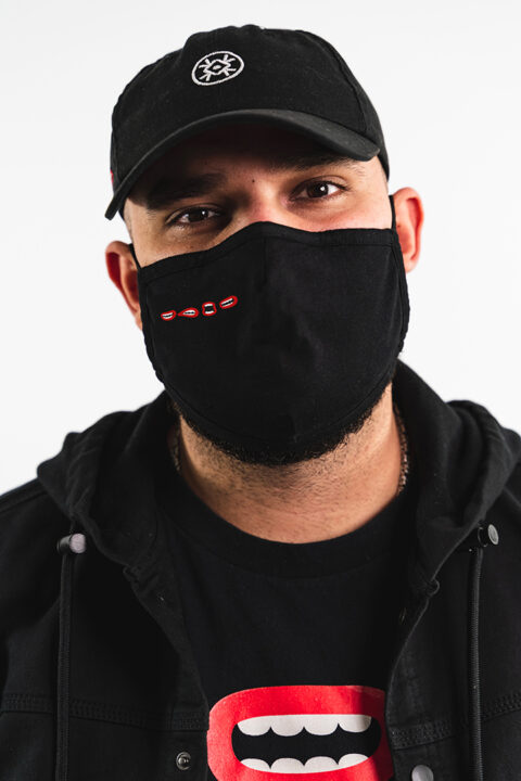 Black Mask with Mouths - BERYWAM Beatbox World Champion