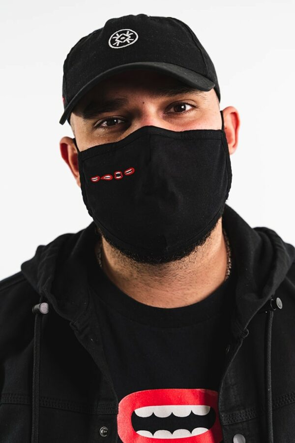 BERYWAM Black Mask with Mouths 1 - Model: WaWad